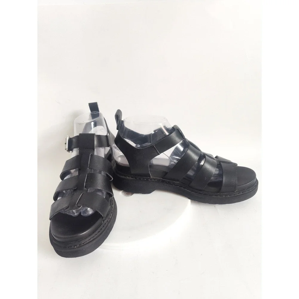 Steve Madden Black Gladiator Sandals
